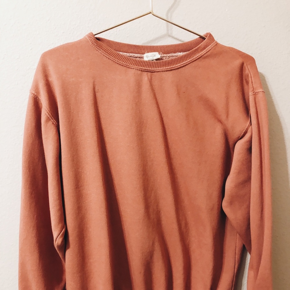 Brandy Melville/ John Galt crew sweater shirt